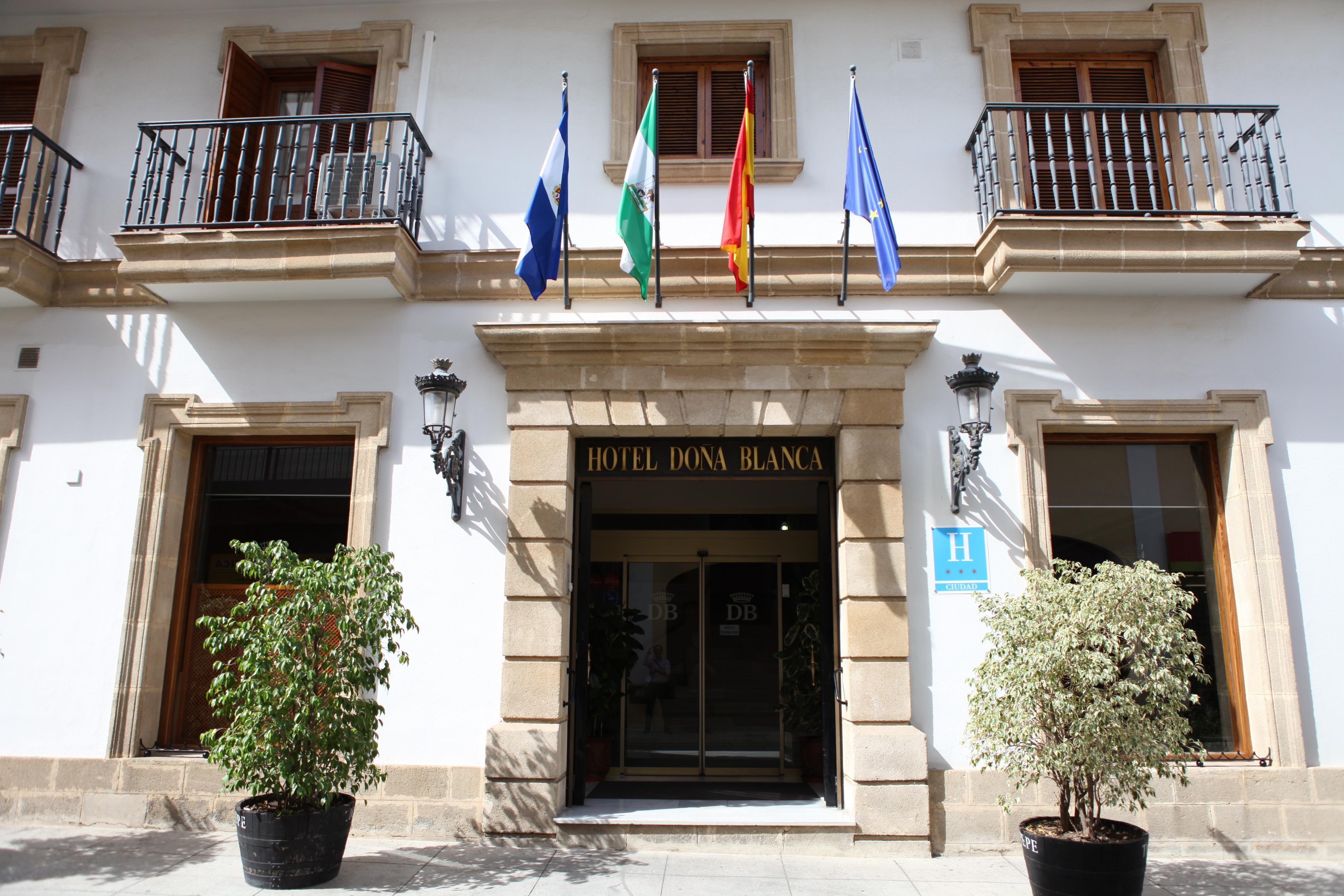 Hotel Dona Blanca Jerez de la Frontera Bagian luar foto